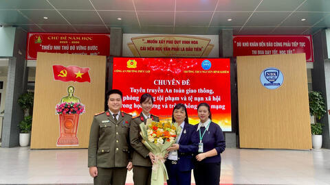 Tuyên truyền pháp luật để học sinh có môi trường học đường an toàn