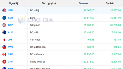 Tỷ giá USD ngày 20/1/2026: Đồng bạc xanh suy yếu
