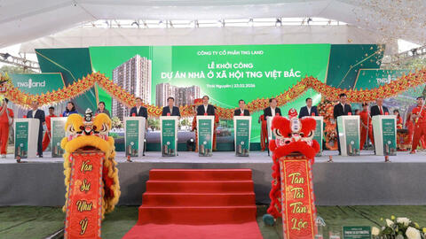 Khởi công dự án nhà ở xã hội TNG Việt Bắc