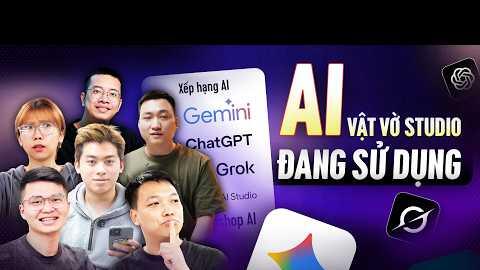 Team Vật Vờ Studio Đang Dùng AI Nào? Thiếu AI Có Chịu Nổi Không?