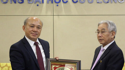 Trường ĐH Cửu Long tăng cường đào tạo nguồn nhân lực cho tỉnh Champasak, Lào