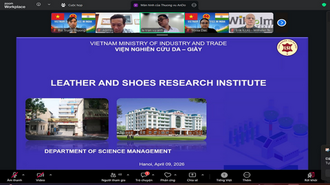 Việt Nam - Ấn Độ tăng tốc liên kết chuỗi cung ứng da giày