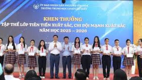 Ấn tượng ngôi trường THCS có hơn 90% học sinh xuất sắc