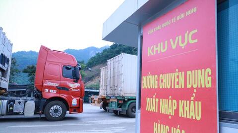 Hơn 4 nghìn tấn nông sản xuất khẩu qua các cửa khẩu Lạng Sơn ngày 29/6