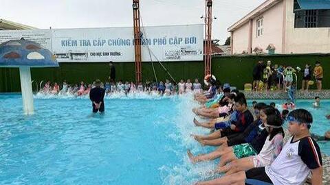 Học sinh TPHCM chưa biết bơi dự kiến được hỗ trợ 700.000 đồng/khóa học