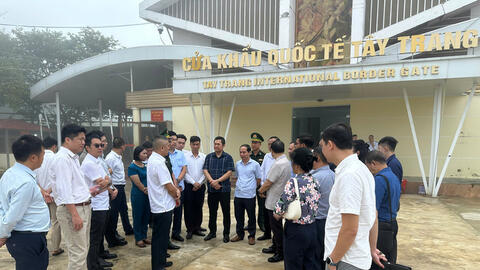 Việt Nam - Lào kiểm tra thực hiện Thỏa thuận Hà Nội 2007
