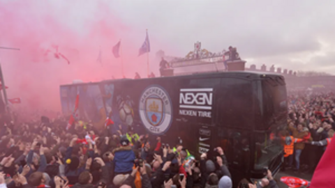 Cảnh sát triển khai lực lượng bảo vệ Man City trước đại chiến Liverpool