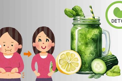 Công thức detox giảm cân nhanh trong 3 ngày