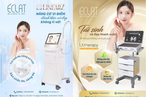 Éclat Wellness & Spa chính thức đón nhận công nghệ Ultherapy PRIME & LINEARZ – Bước tiến nâng niu vẻ đẹp chuẩn quốc tế