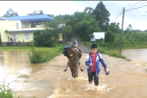 Sở GD&ĐT Phú Thọ cho học sinh nghỉ học do ảnh hưởng bão Bualoi