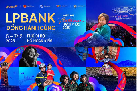 LPBank góp phần lan toả giá trị hạnh phúc qua Vietnam Happy Fest 2025