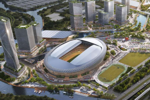 Động thổ Khu liên hợp thể dục thể thao Rạch Chiếc vốn đầu tư 145.000 tỷ đồng