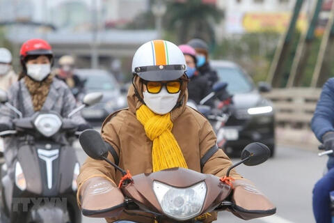 Không khí lạnh ảnh hưởng tới toàn miền Bắc, có nơi dưới 5 độ C