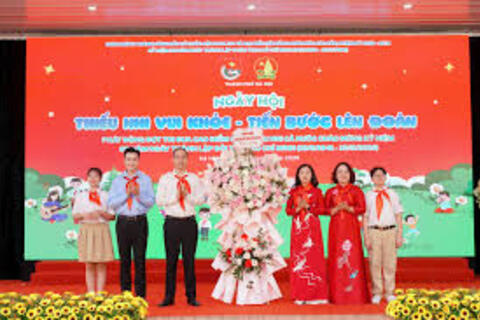 Sôi nổi ngày hội ‘Thiếu nhi vui khỏe – Tiến bước lên Đoàn’