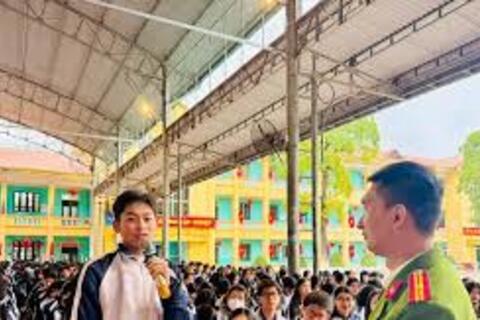 Xây dựng trường học không khói thuốc: Thầy trò cùng nỗ lực