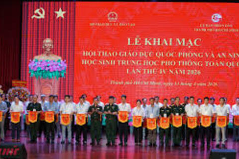 Hơn 700 học sinh dự Hội thao giáo dục quốc phòng và an ninh toàn quốc