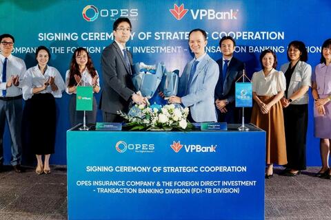 OPES và VPBank ký kết hợp tác, phát triển giải pháp tài chính - bảo hiểm toàn diện cho doanh nghiệp FDI