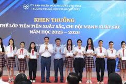 Ấn tượng ngôi trường THCS có hơn 90% học sinh xuất sắc