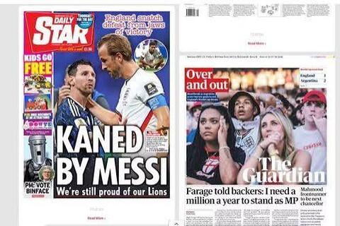 Báo châu Âu ngỡ ngàng trước 'cuộc lội ngược dòng sử thi' của Messi và Argentina