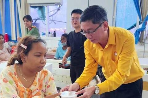 Bệnh viện đa khoa Sóc Trăng ra mắt mô hình 'suất ăn 0 đồng'