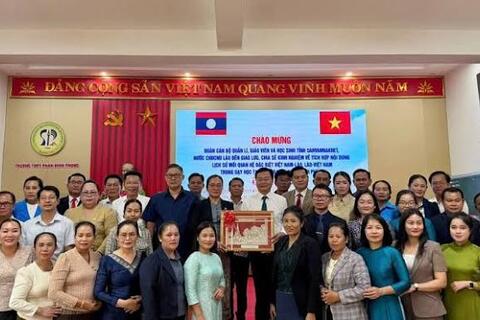 Quảng Trị - Savannakhet hợp tác giáo dục, vun đắp tình hữu nghị Việt - Lào