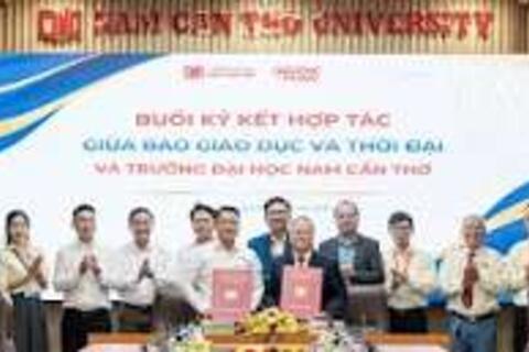 Báo GD&TĐ ký kết hợp tác toàn diện với Trường ĐH Nam Cần Thơ