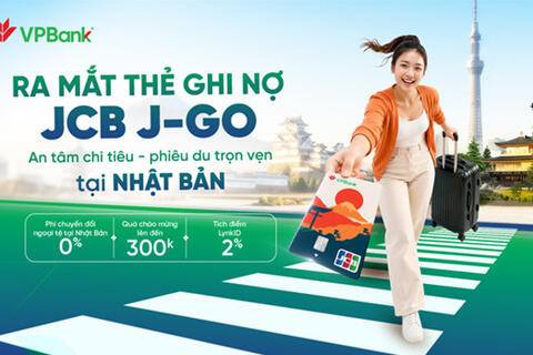 VPBank ra mắt thẻ JCB J-Go, du lịch Nhật Bản không lo về phí
