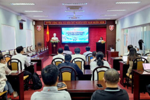 Giảng viên nguồn Đại học Huế được đào tạo khởi nghiệp đổi mới sáng tạo