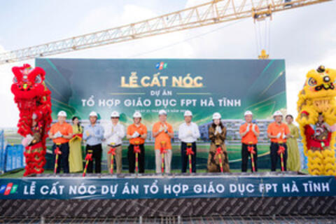 FPT Schools cất nóc cơ sở đầu tiên tại Hà Tĩnh, dự kiến đón học sinh từ năm học 2027-2028
