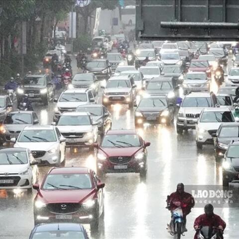 Dự báo khu vực sắp mưa to trong hôm nay