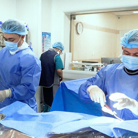 Bệnh viện ở Cần Thơ xử lý thành công ca tái hẹp nặng stent mạch vành