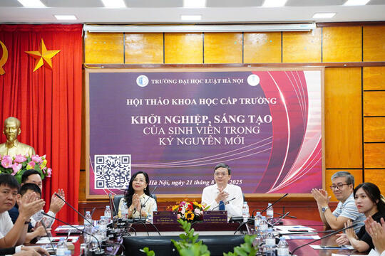 Khởi nghiệp, sáng tạo cho sinh viên ngành Luật trong kỷ nguyên mới