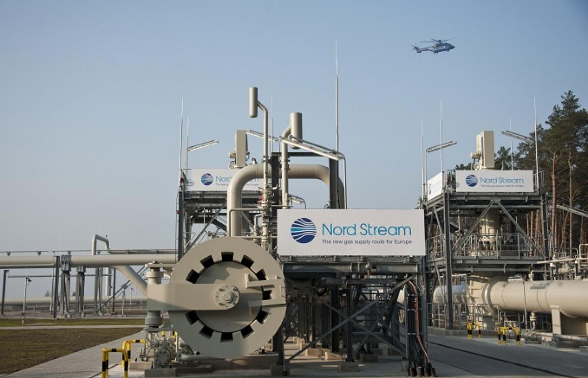 Đường ống Nord Stream 2 cho phép Nga bơm khí đốt tự nhiên hóa lỏng (LNG) trực tiếp sang Đức. (Ảnh: AFP)