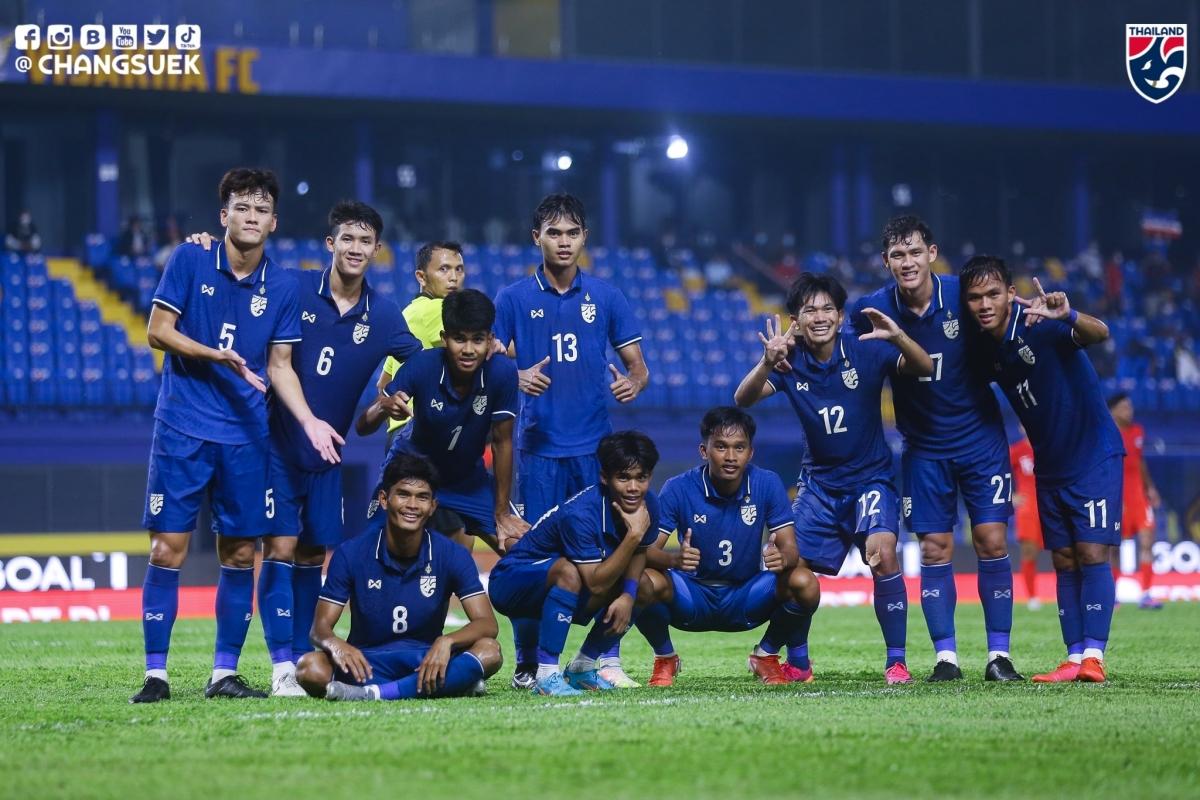 U23 Thái Lan đang có lực lượng dày hơn U23 Việt Nam do ít bị ảnh hưởng bởi Covid-19. (Ảnh: FAT).