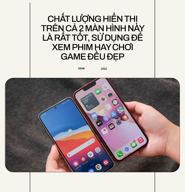 “Đại chiến” Galaxy S22 và iPhone 13: Đâu mới là chiếc smartphone nhỏ gọn đáng mua nhất? - Ảnh 9.