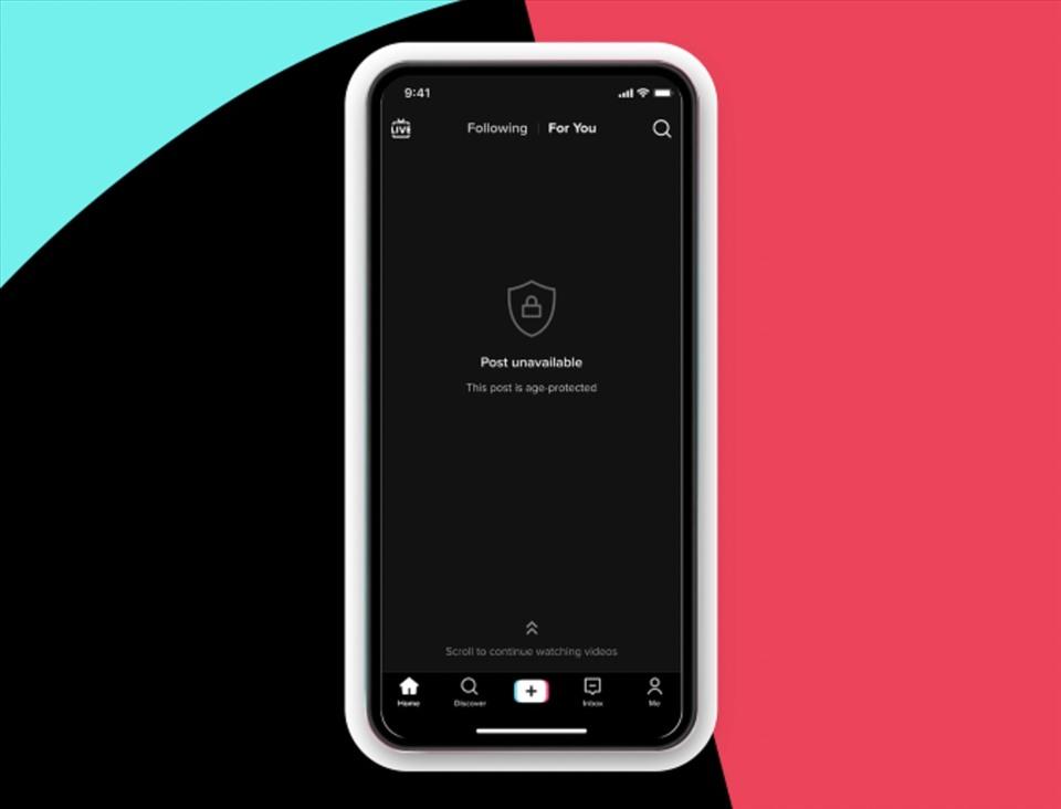 TikTok giới hạn độ tuổi xem video để bảo vệ trẻ em
