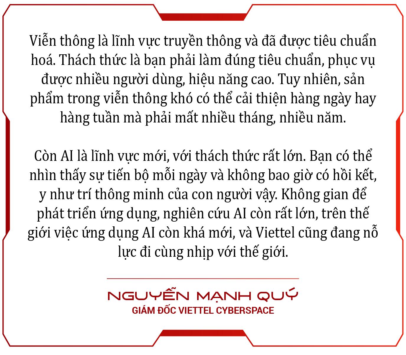Khát vọng AI của Viettel: Mỗi người dân có một người bạn ảo thông minh, thân thiện và đáng tin cậy - Ảnh 13. Khát vọng AI của Viettel: Mỗi người dân có một người bạn ảo thông minh, thân thiện và đáng tin cậy - Ảnh 13.