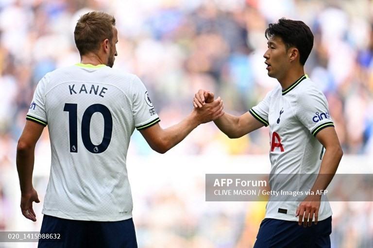 Kane và Son Heung-Min vẫn là chỗ dựa cho Tottenham.  Ảnh: AFP