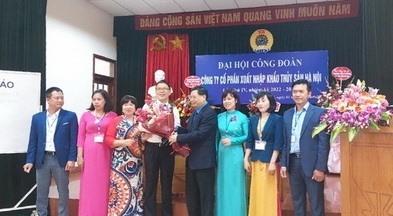 Đại hội Công đoàn cơ sở Công ty Cổ phần Xuất nhập khẩu Thủy sản Hà Nội