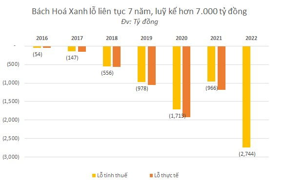 "Gà vàng" chưa đẻ trứng của Thế giới di động: Bách Hoá Xanh lỗ luỹ kế 7.000 tỷ, An Khang lỗ hơn 300 tỷ và MWG Cambodia lỗ hơn 600 tỷ - Ảnh 1.