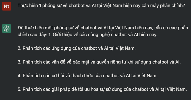 Lần đầu tiên, một phóng sự do ChatGPT viết kịch bản được phát sóng trên truyền hình Việt Nam - Ảnh 1. Lần đầu tiên, một phóng sự do ChatGPT viết kịch bản được phát sóng trên truyền hình Việt Nam - Ảnh 1.