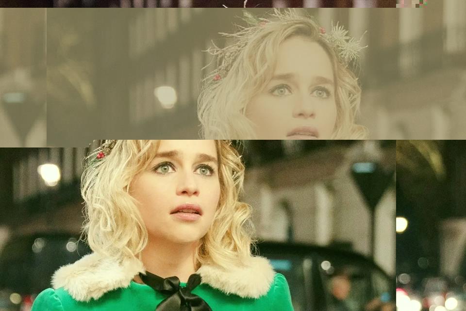 Emilia Clarke mắc chứng phình mạch máu não. Ảnh phim Last Christmas - CGV.