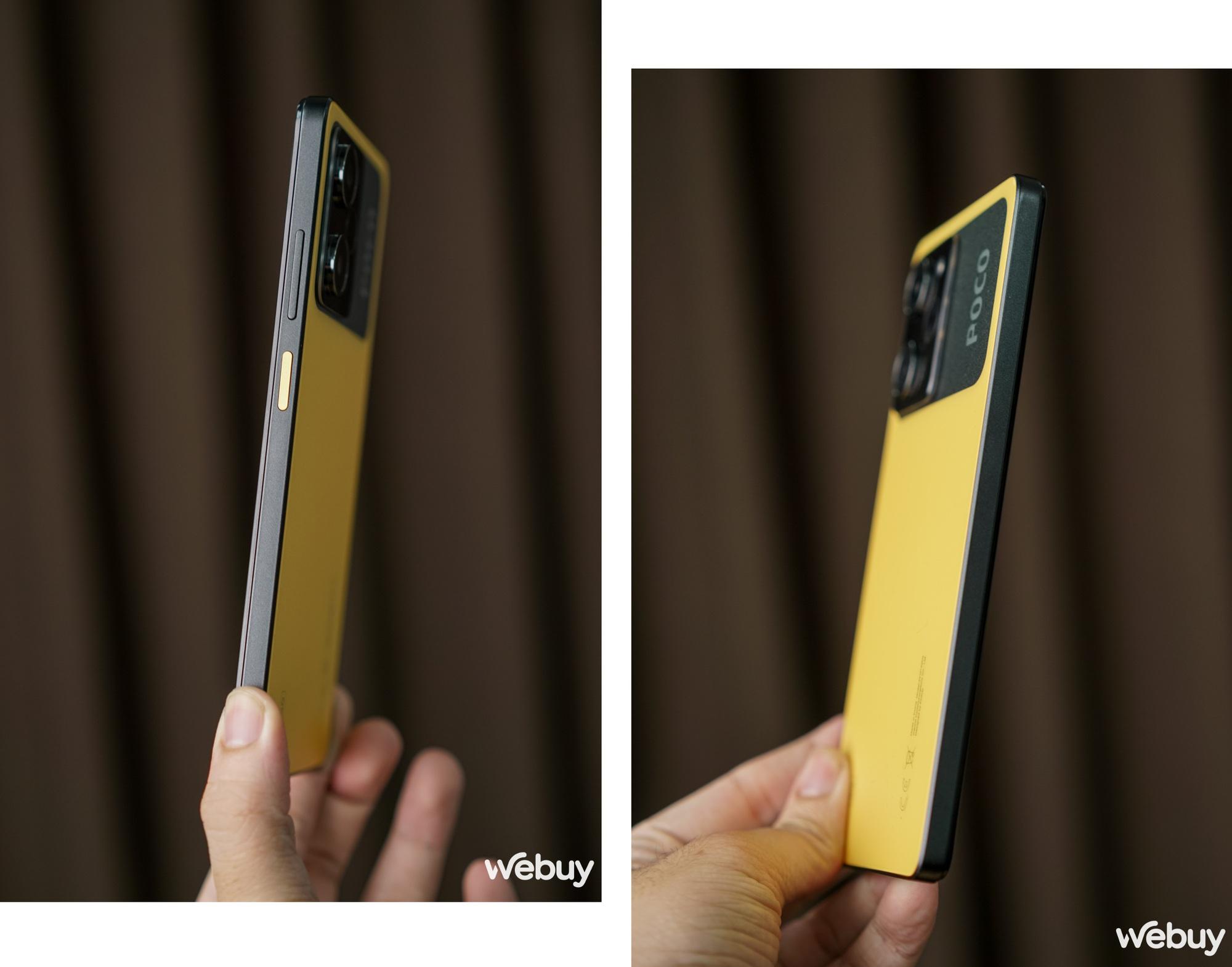 Mở hộp POCO X5 Pro tại Việt Nam: Tông vàng đen lạ mắt, màn hình 120Hz và camera 108MP - Ảnh 4. Mở hộp POCO X5 Pro tại Việt Nam: Tông vàng đen lạ mắt, màn hình 120Hz và camera 108MP - Ảnh 4.