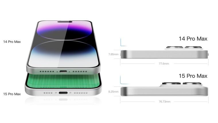 Tiết lộ mới nhất: iPhone 15 Pro Max sẽ có thân máy dày hơn, không có nút bấm vật lý - Ảnh 1. Tiết lộ mới nhất: iPhone 15 Pro Max sẽ có thân máy dày hơn, không có nút bấm vật lý - Ảnh 1.