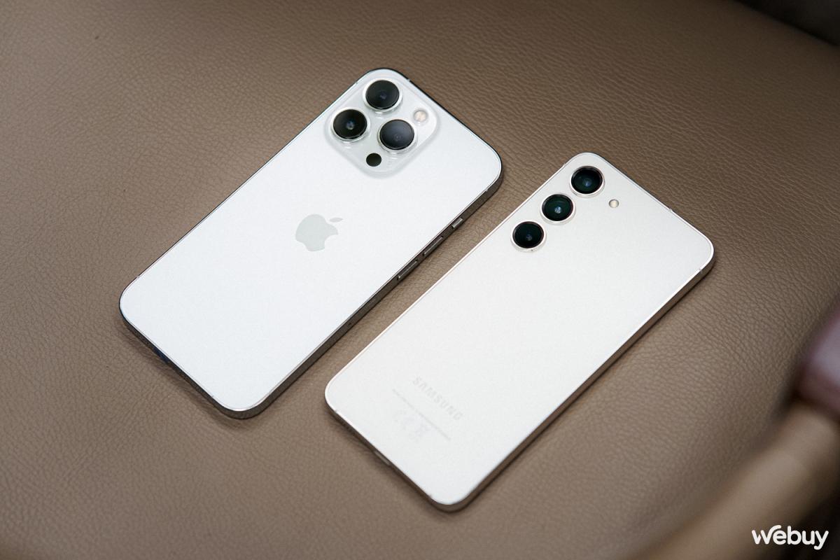 Có hơn 20 triệu, chọn iPhone 13 Pro hay Galaxy S23 mới? - Ảnh 1. Có hơn 20 triệu, chọn iPhone 13 Pro hay Galaxy S23 mới? - Ảnh 1.