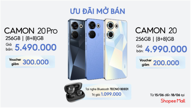 TECNO ra mắt dòng sản phẩm CAMON 20 với công nghệ chống rung quang học tiên tiến - Ảnh 5.