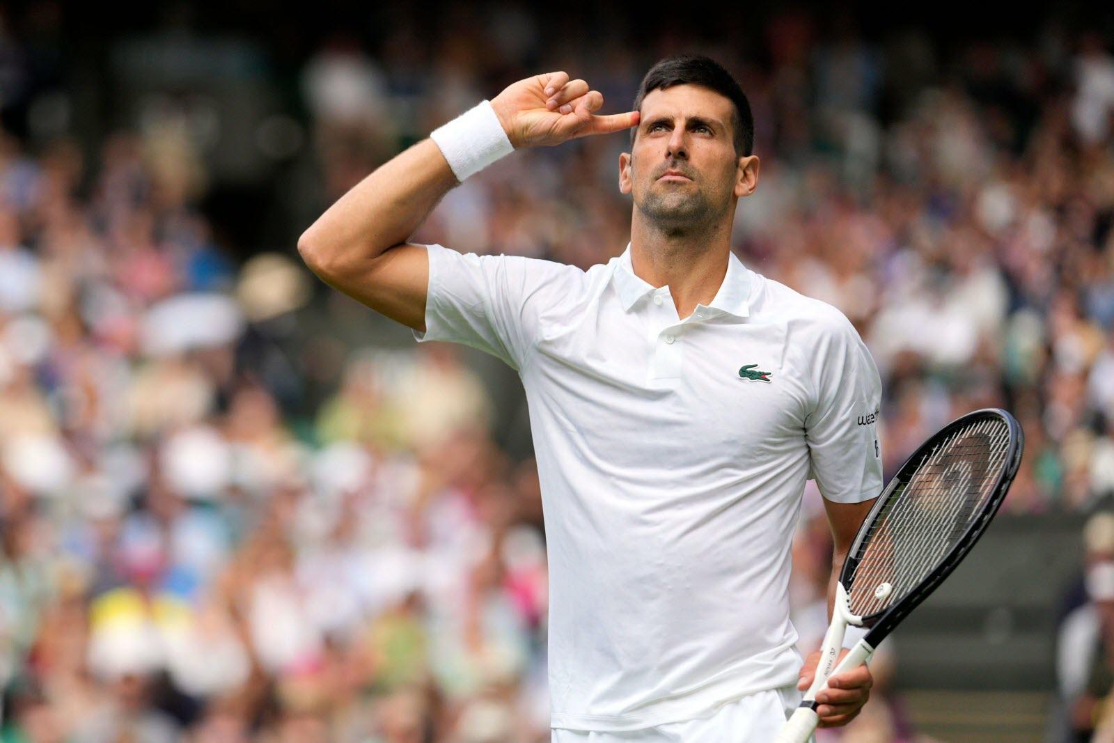 Djokovic còn kém Federer 19 trận thắng tại Grand Slam