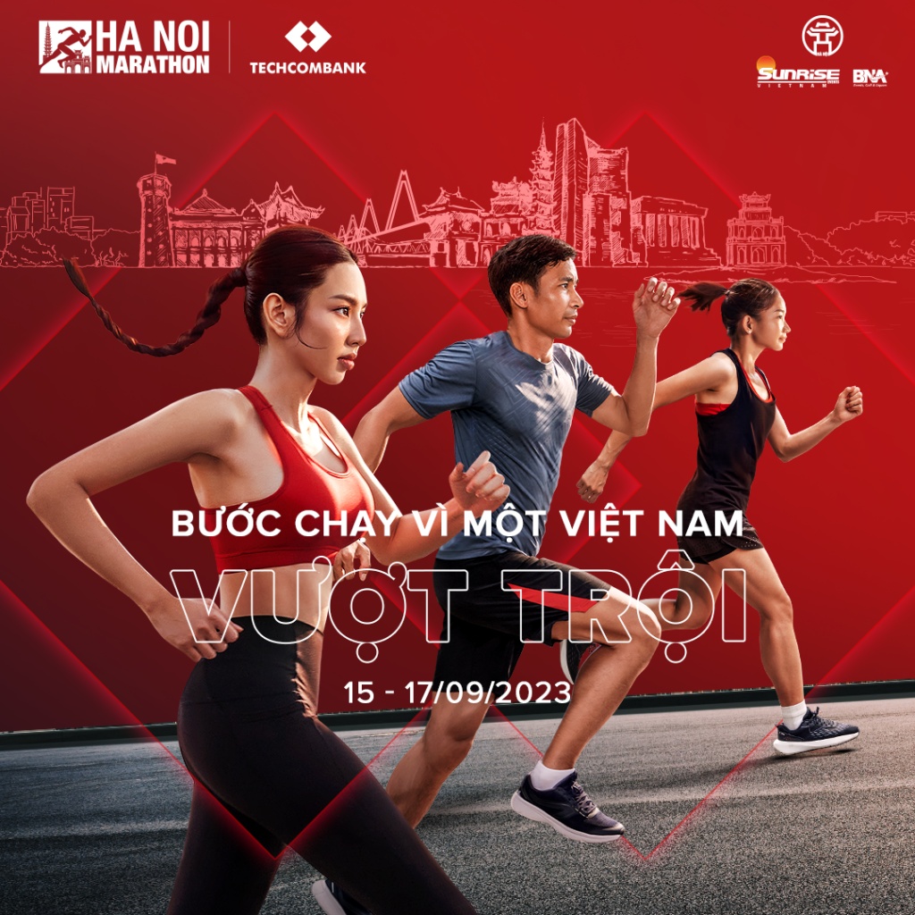 Giải chạy Hà Nội Marathon Techcombank lan tỏa tinh thần