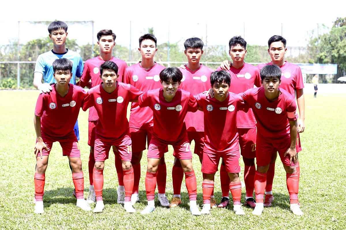 U21 TPHCM tham dự vòng chung kết U21 Quốc gia 2023. Ảnh: Khả Hoà