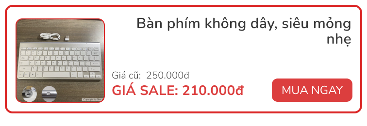 Điểm danh loạt bàn phím không dây dùng chất, có đủ các thương hiệu nổi Xiaomi, Baseus, Logitech - Ảnh 10.